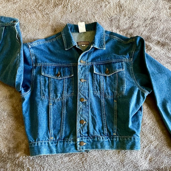 American Flag Denim Jacket by Double D Ranch - Picture 2 of 4